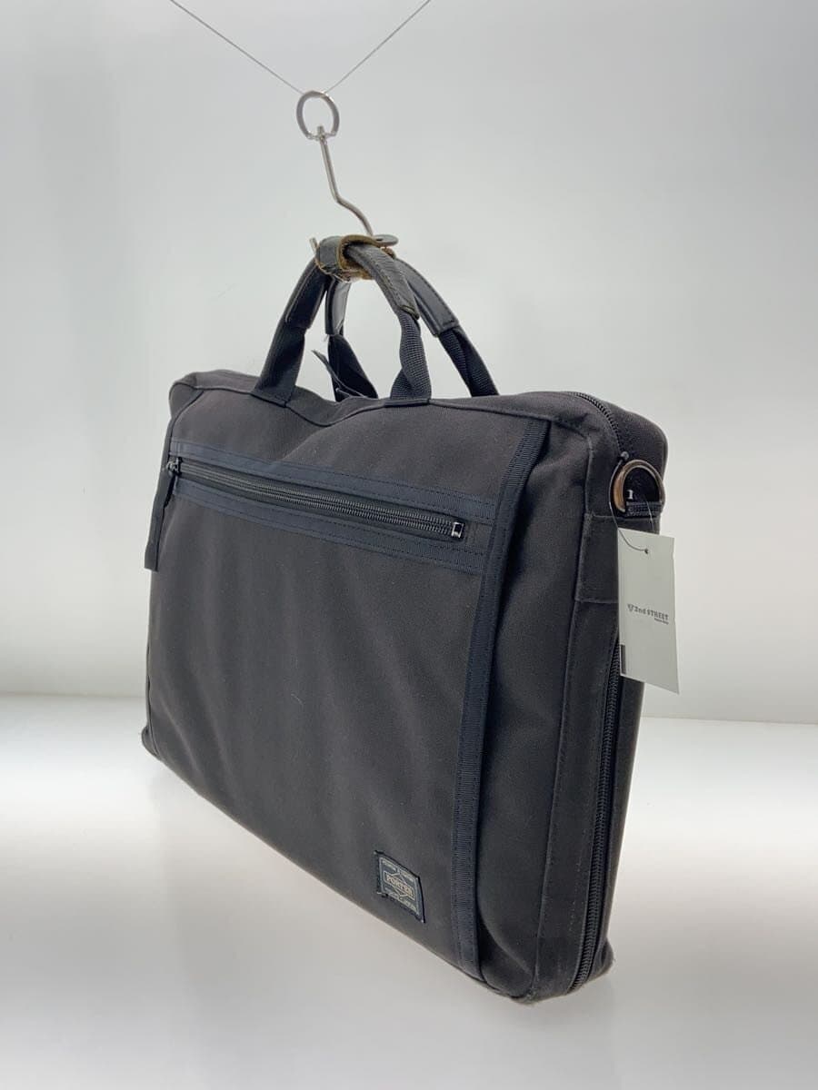 PORTERCLIP 2-Way Tote Bag BLK Solid 2