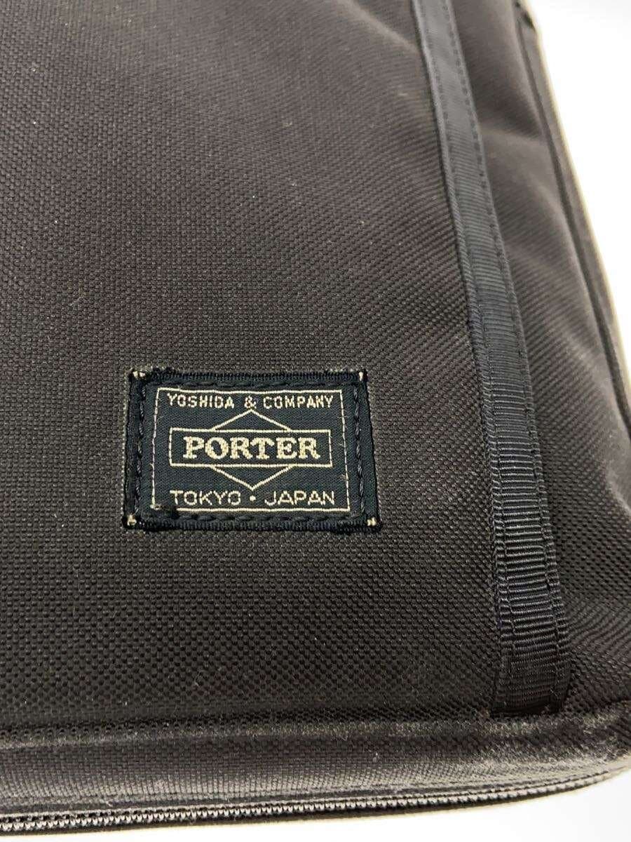 PORTERCLIP 2-Way Tote Bag BLK Solid 5