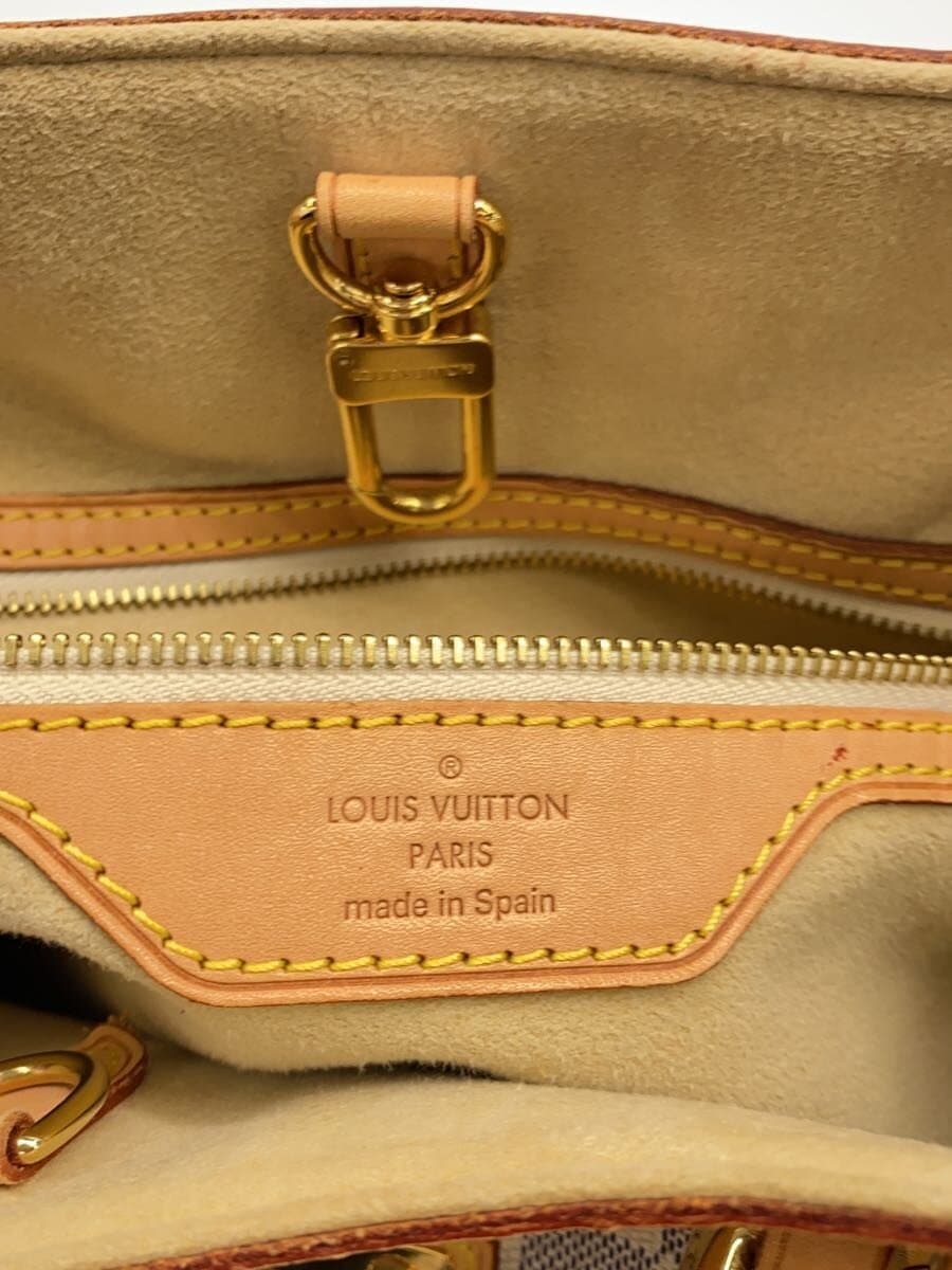 LOUIS VUITTON Hampstead MM_Damier Azur PVC WHT 5