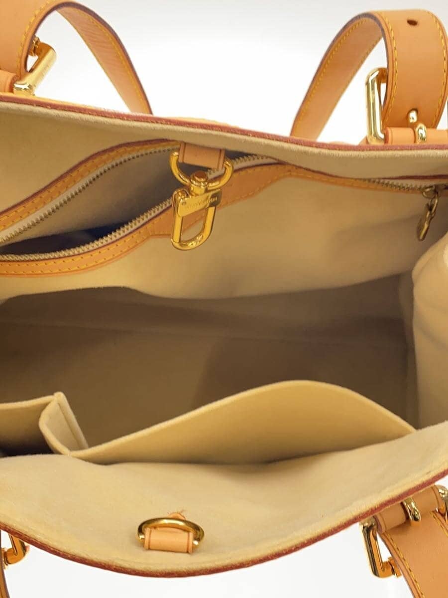 LOUIS VUITTON Hampstead MM_Damier Azur PVC WHT 6