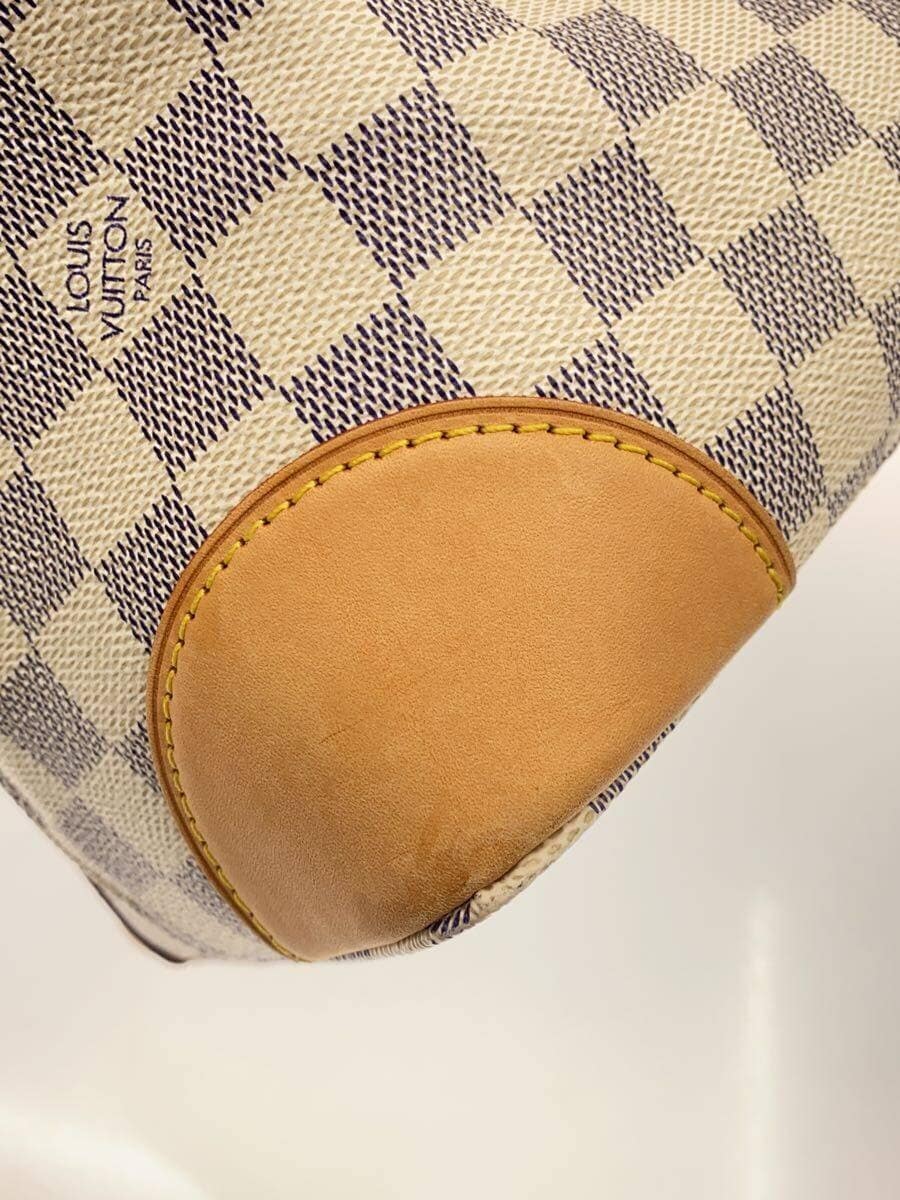 LOUIS VUITTON Hampstead MM_Damier Azur PVC WHT 7