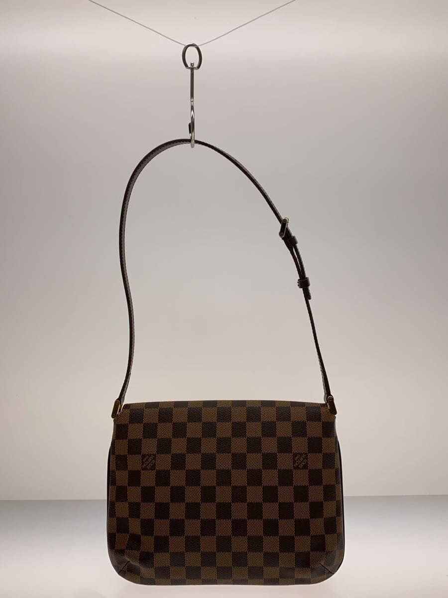 LOUIS VUITTON Musette Tango_Damier Ebene_Long Shoulder PVC BRW 3