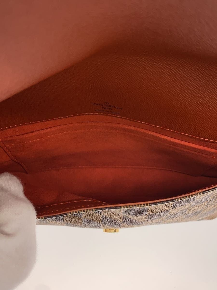 LOUIS VUITTON Musette Tango_Damier Ebene_Long Shoulder PVC BRW 6