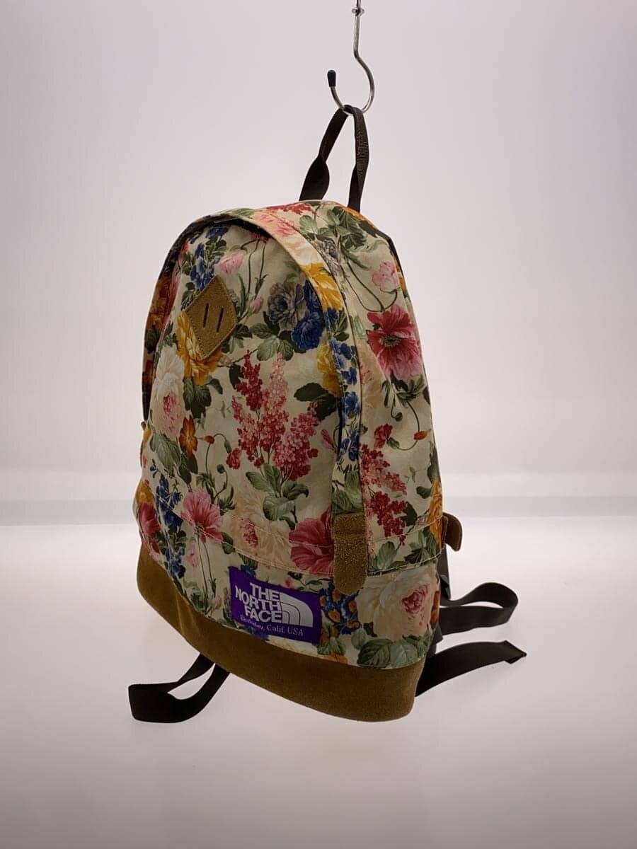 THE NORTH FACE Backpack Polyester BRW Floral Print NN7072N 2