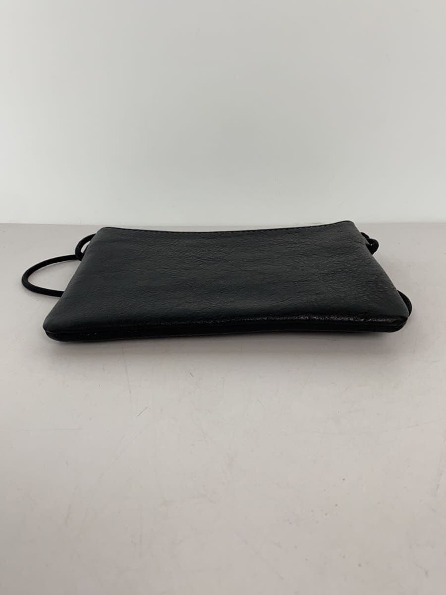 Other Brand Shinshin Kobo Shoulder Bag Leather BLK Solid 4