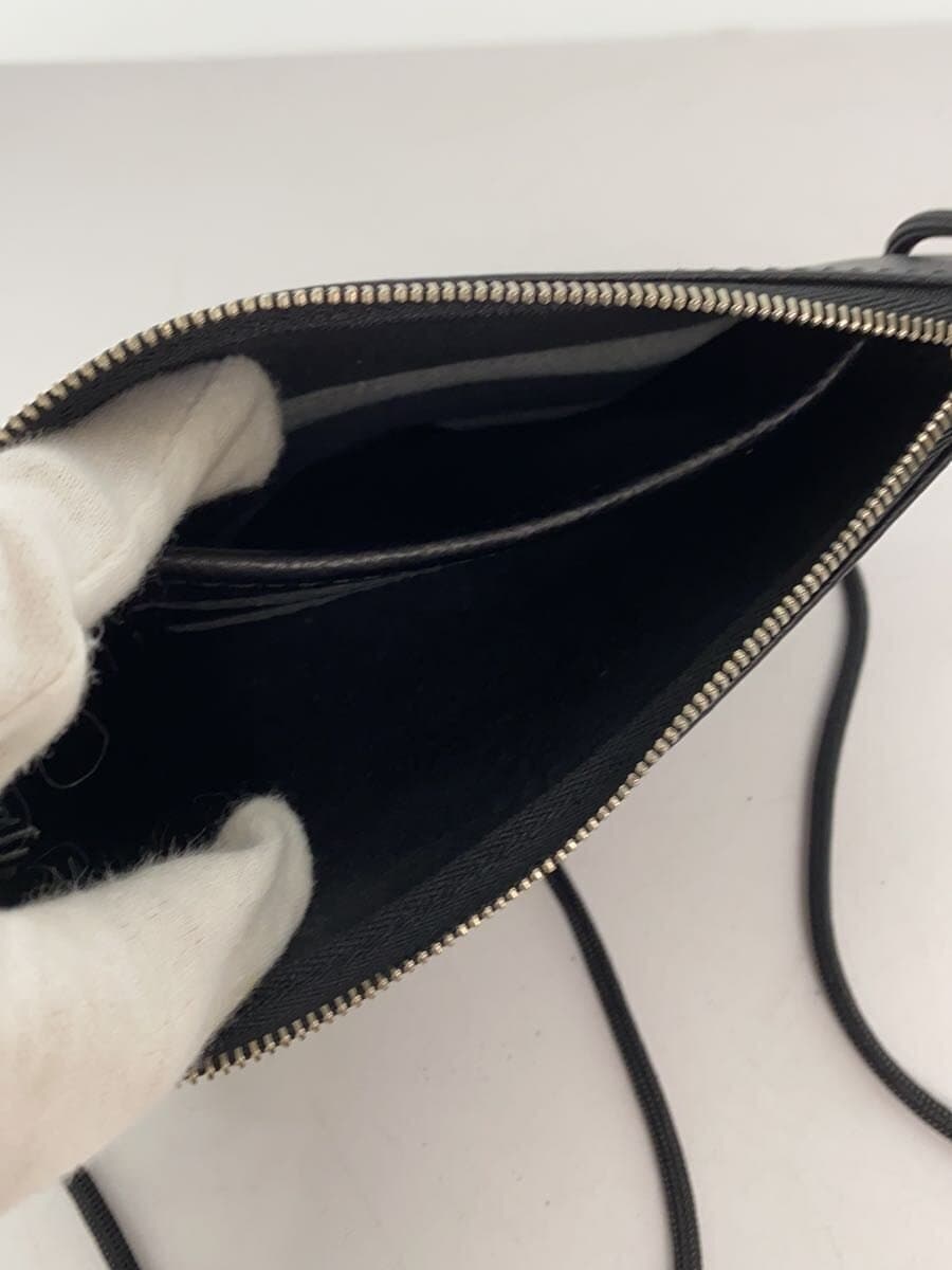 Other Brand Shinshin Kobo Shoulder Bag Leather BLK Solid 6