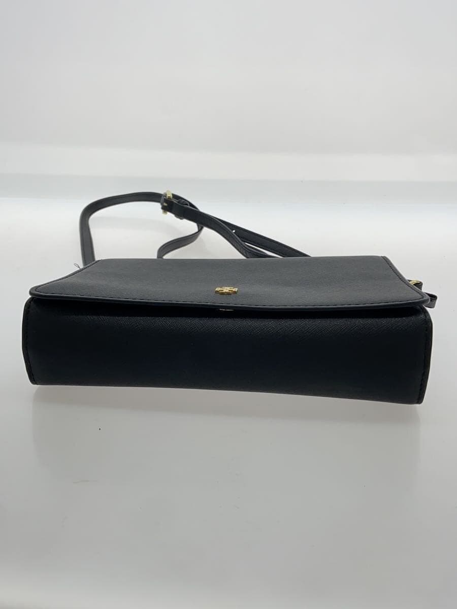 TORY BURCH Shoulder Bag Leather BLK 4