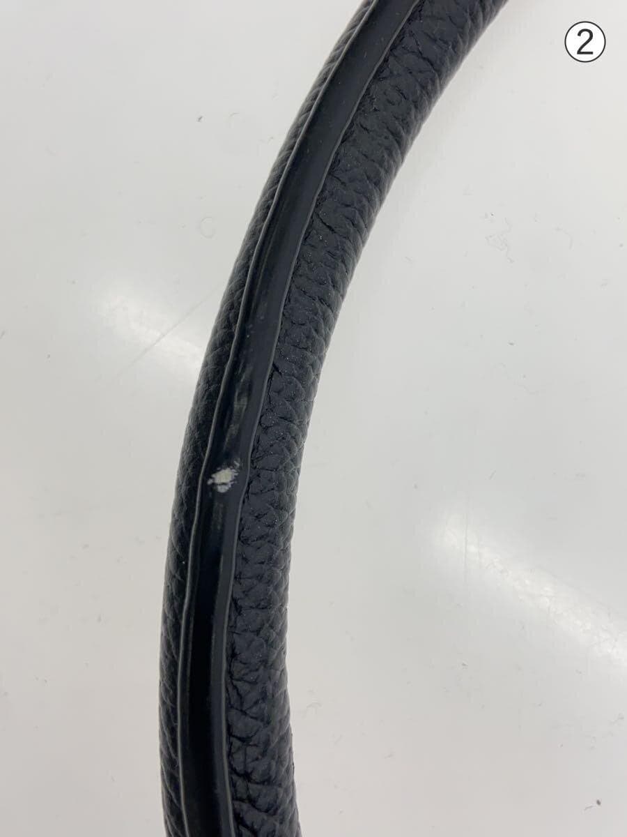 TORY BURCH tote bag leather black plain 8