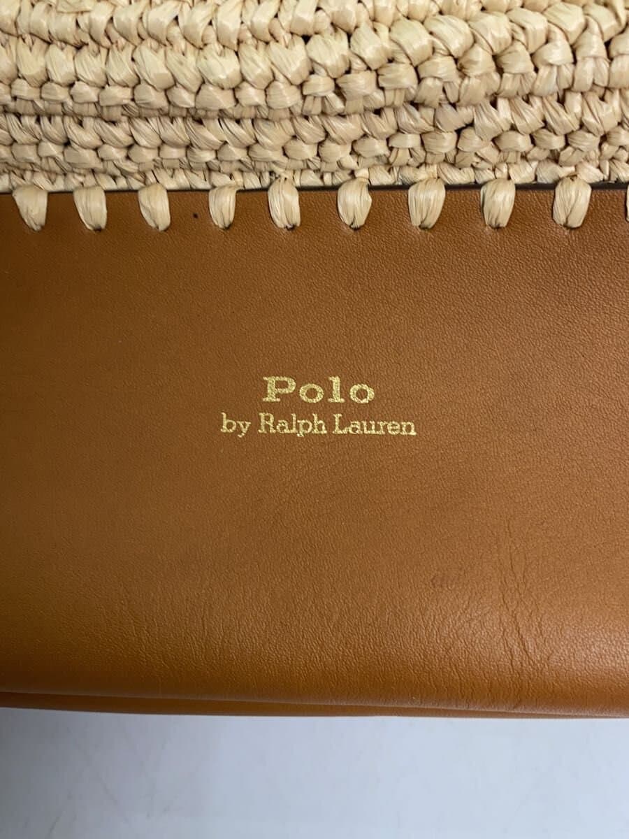 POLO RALPH LAUREN Basket Bag Drawstring Bag Shoulder Bag -- CML 5