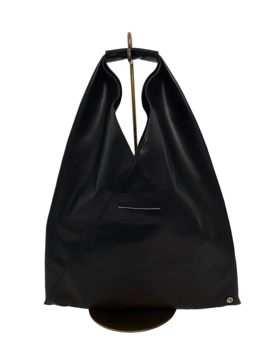 MM6 Japanese Leather Black Solid S54WD0043 PR731