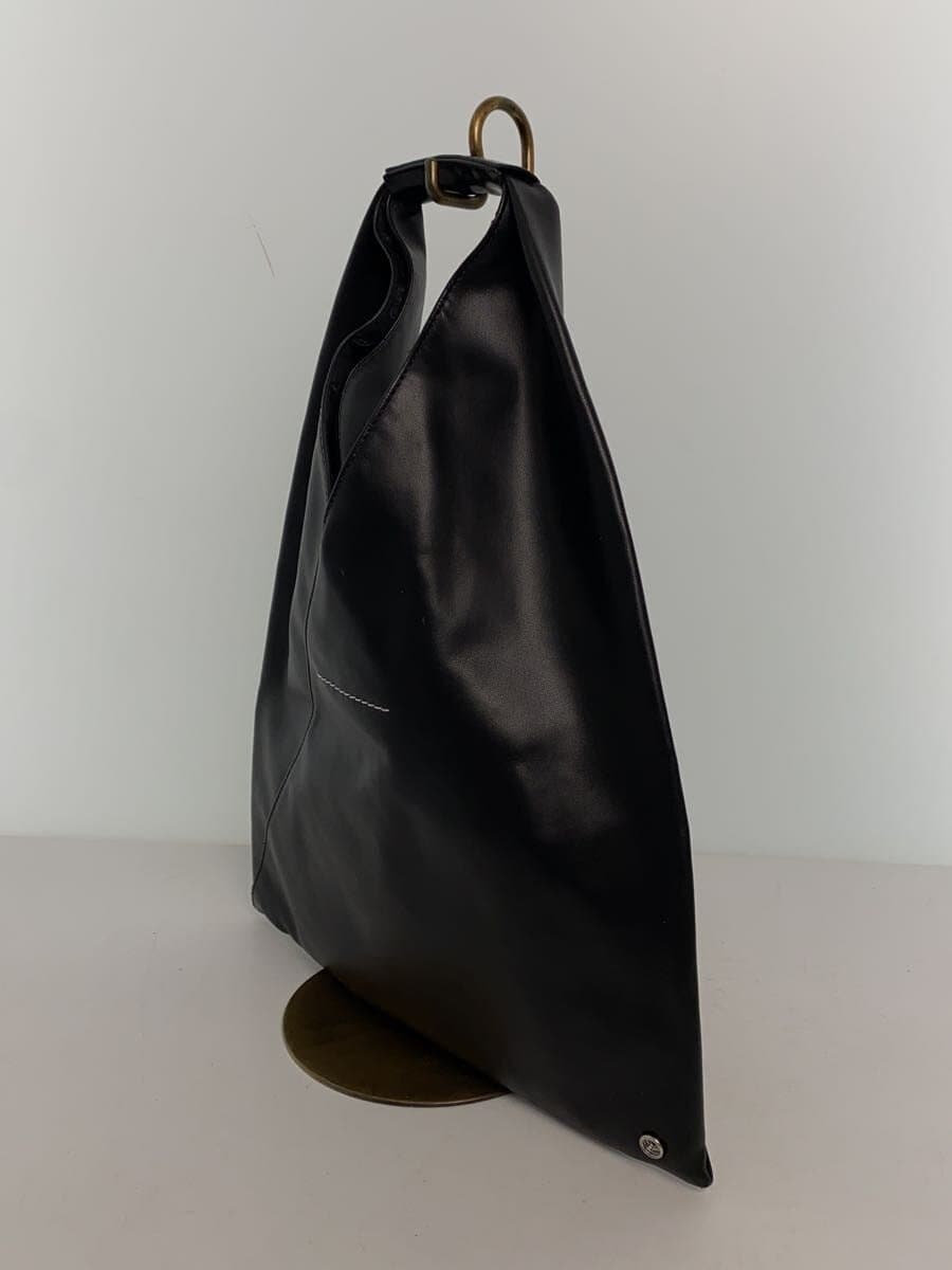 MM6 Japanese Leather Black Solid S54WD0043 PR731 2