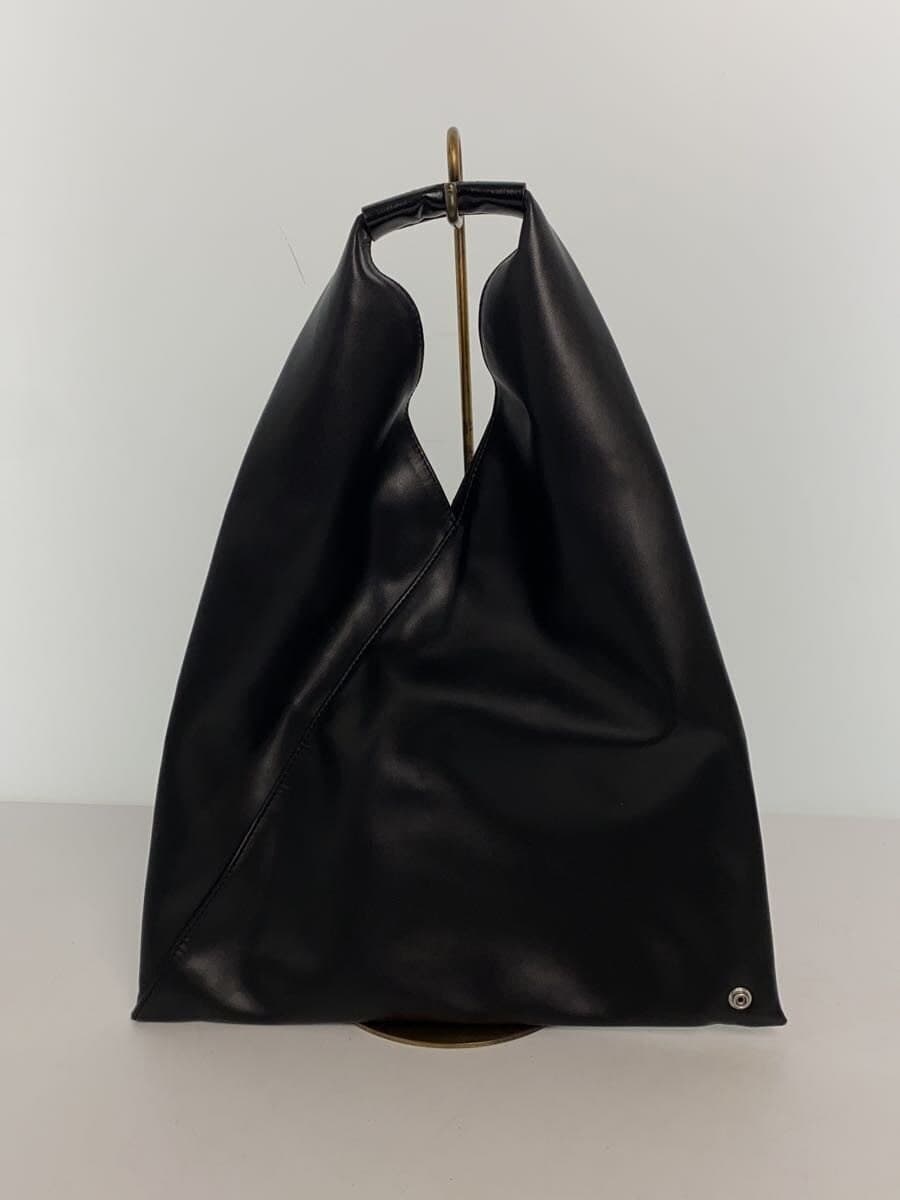 MM6 Japanese Leather Black Solid S54WD0043 PR731 3