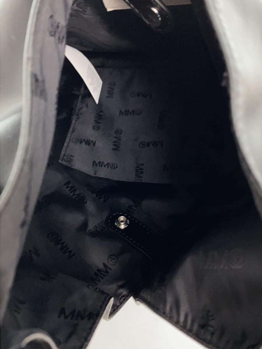 MM6 Japanese Leather Black Solid S54WD0043 PR731 6