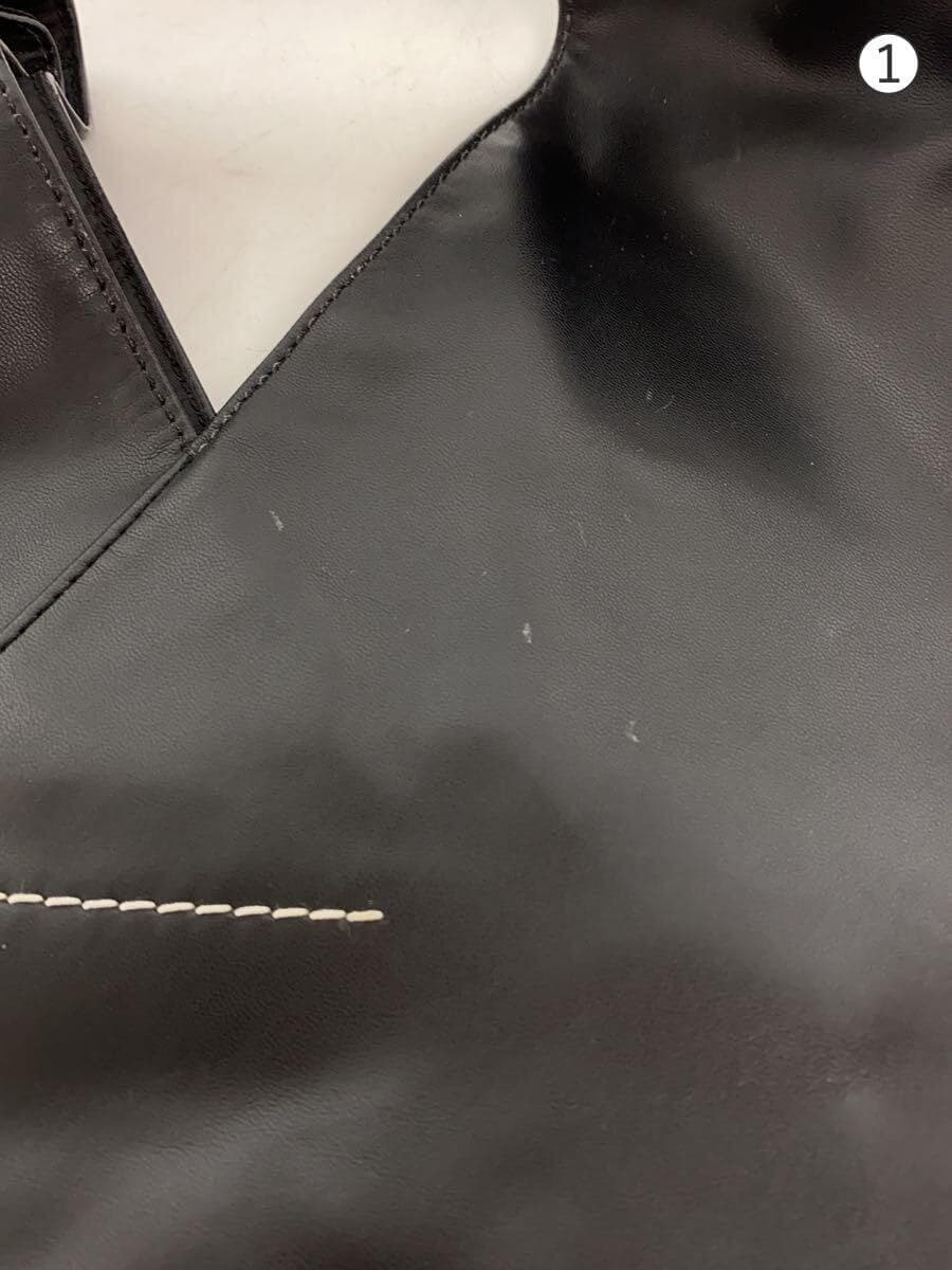 MM6 Japanese Leather Black Solid S54WD0043 PR731 7