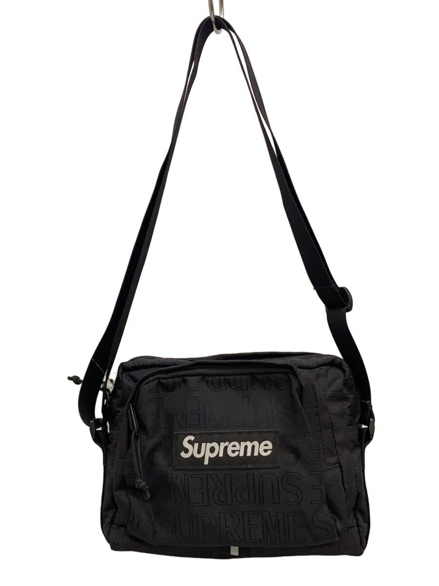 Supreme Shoulder Bag BLK All Over Pattern