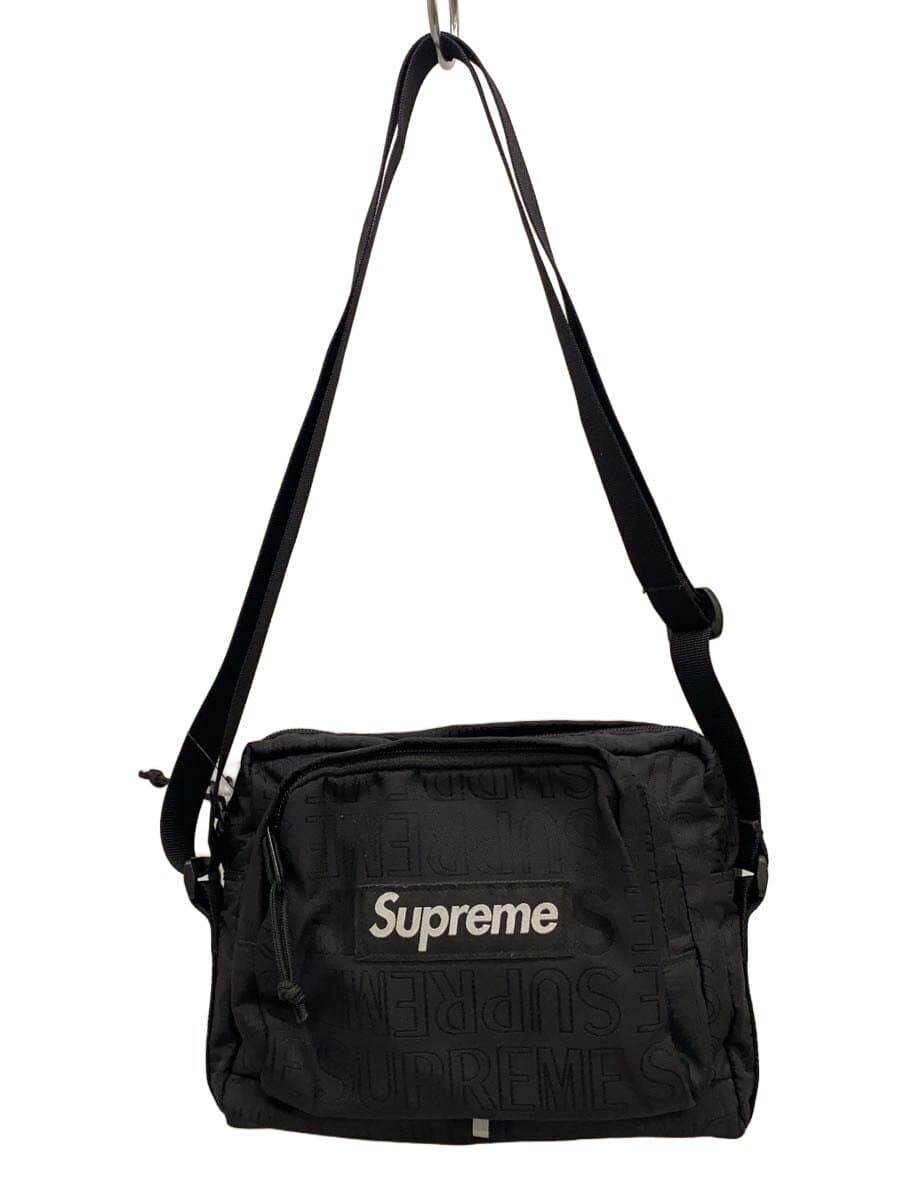 Supreme Shoulder Bag BLK All Over Pattern