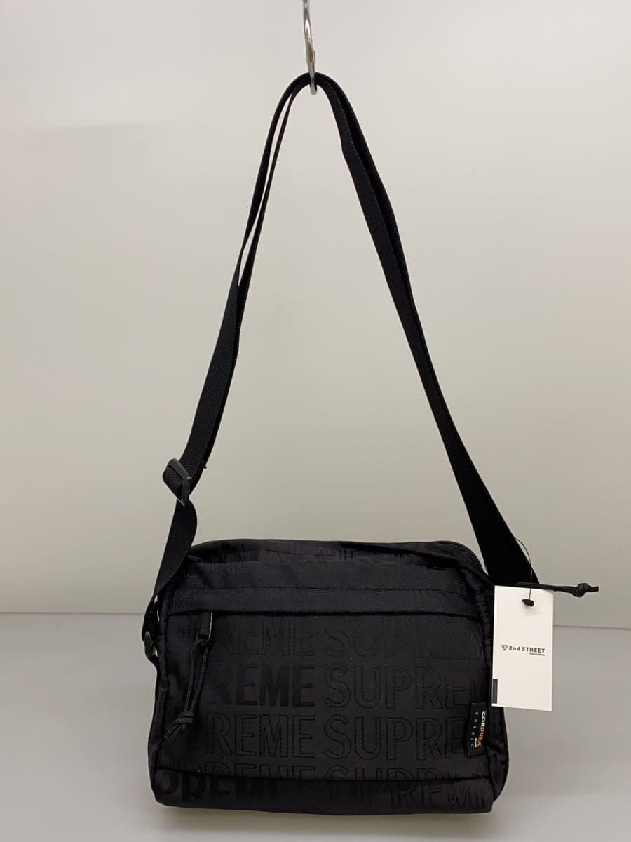 Supreme Shoulder Bag BLK All Over Pattern 3