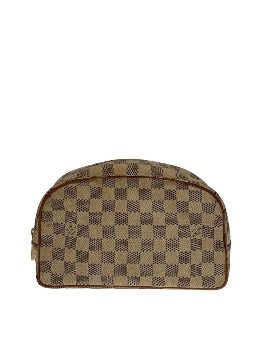 LOUIS VUITTON Trousse Toilette _Damier Azur PVC WHT All Over Pattern