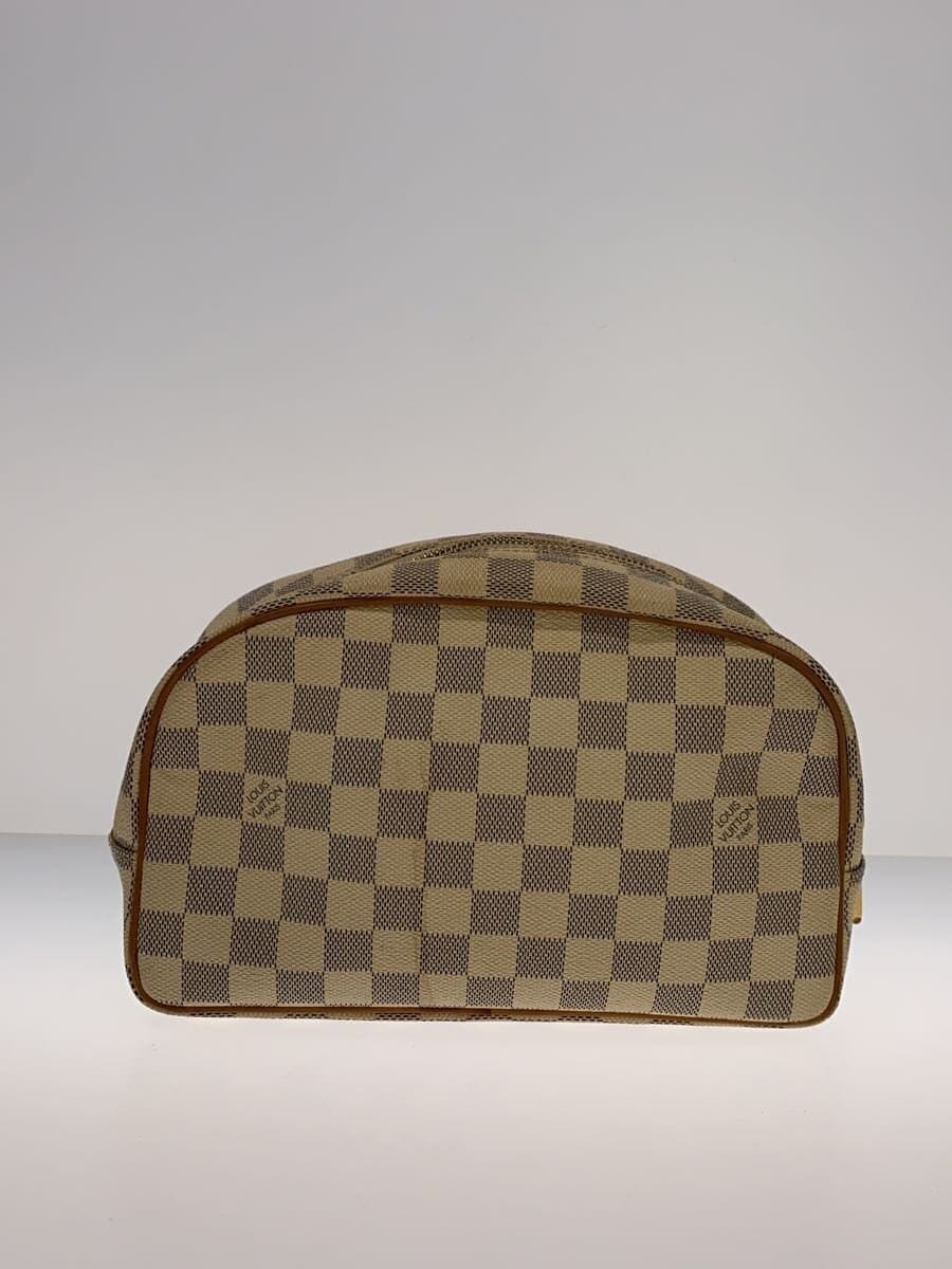 LOUIS VUITTON Trousse Toilette _Damier Azur PVC WHT All Over Pattern 3