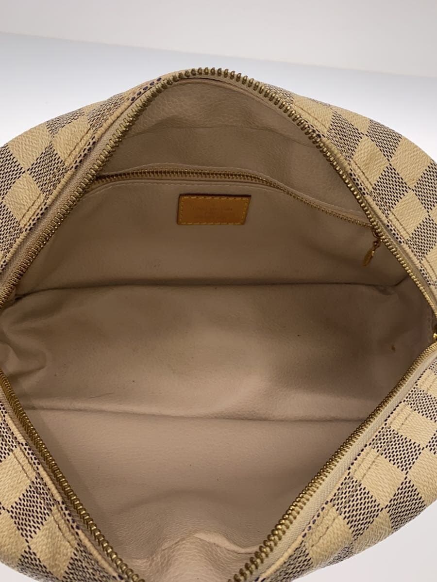 LOUIS VUITTON Trousse Toilette _Damier Azur PVC WHT All Over Pattern 6