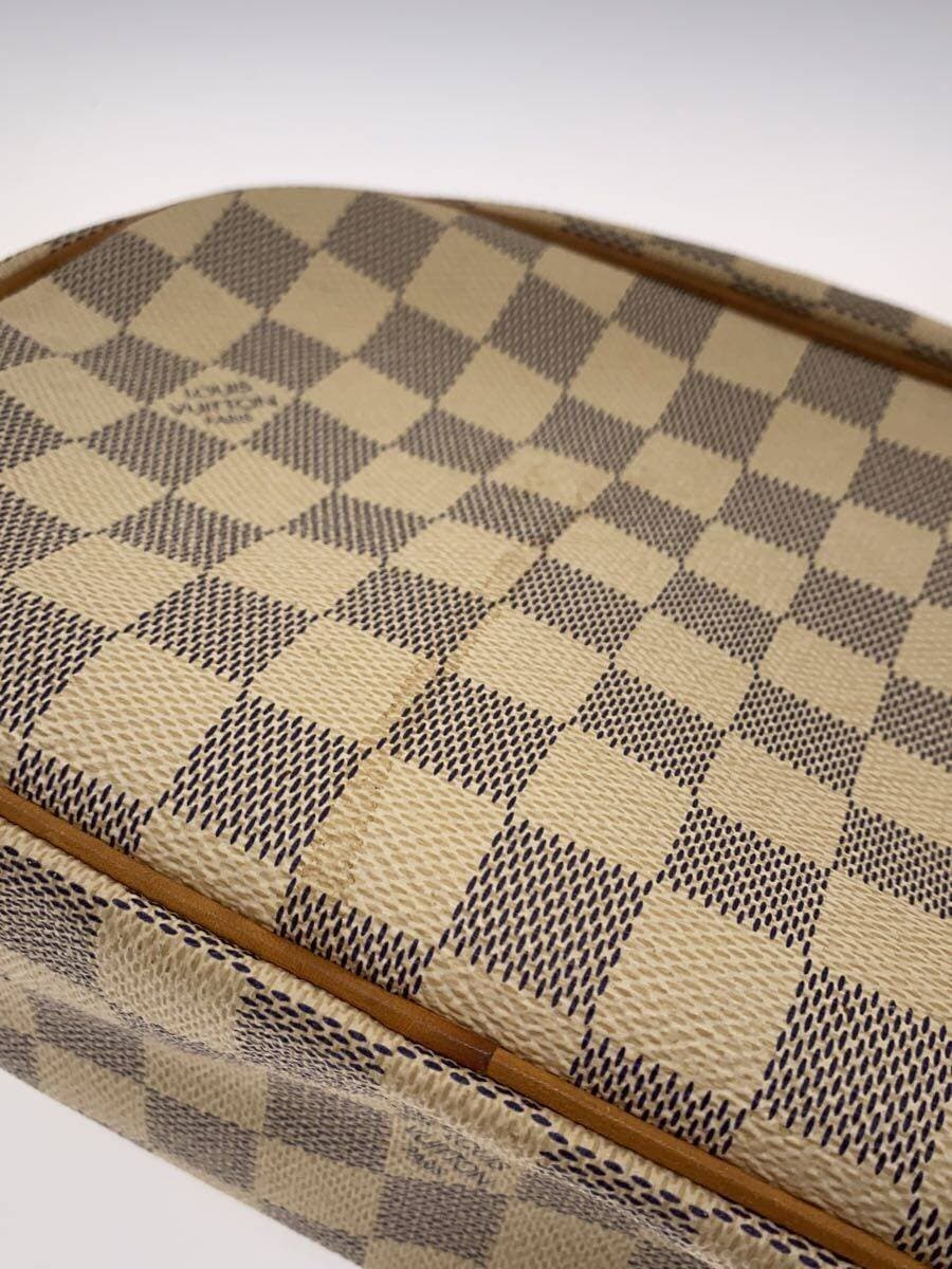 LOUIS VUITTON Trousse Toilette _Damier Azur PVC WHT All Over Pattern 8