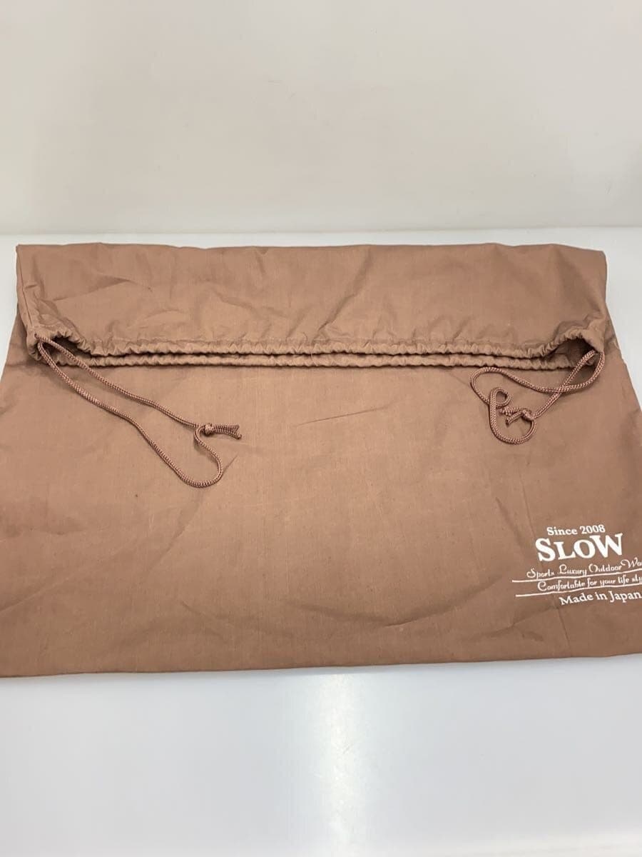 SLOW Tote Bag Leather CML Plain 7
