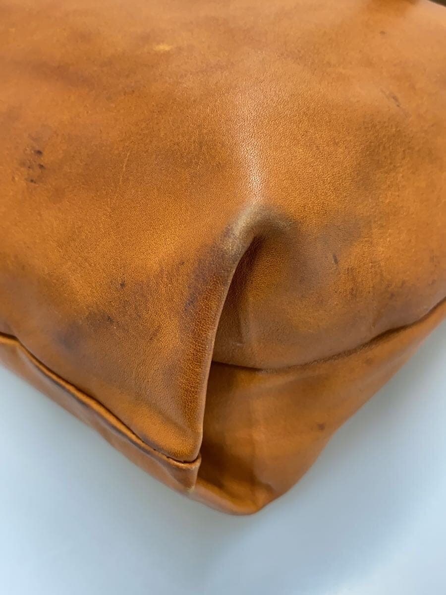SLOW Tote Bag Leather CML Plain 8