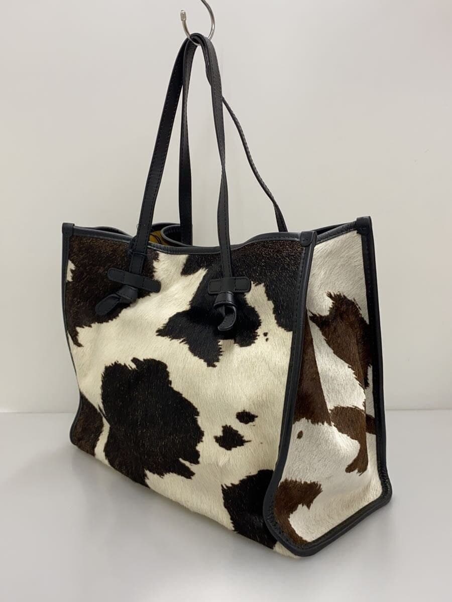 GIANNI CHIARINI tote bag hairon WHT animal made in Italy 2