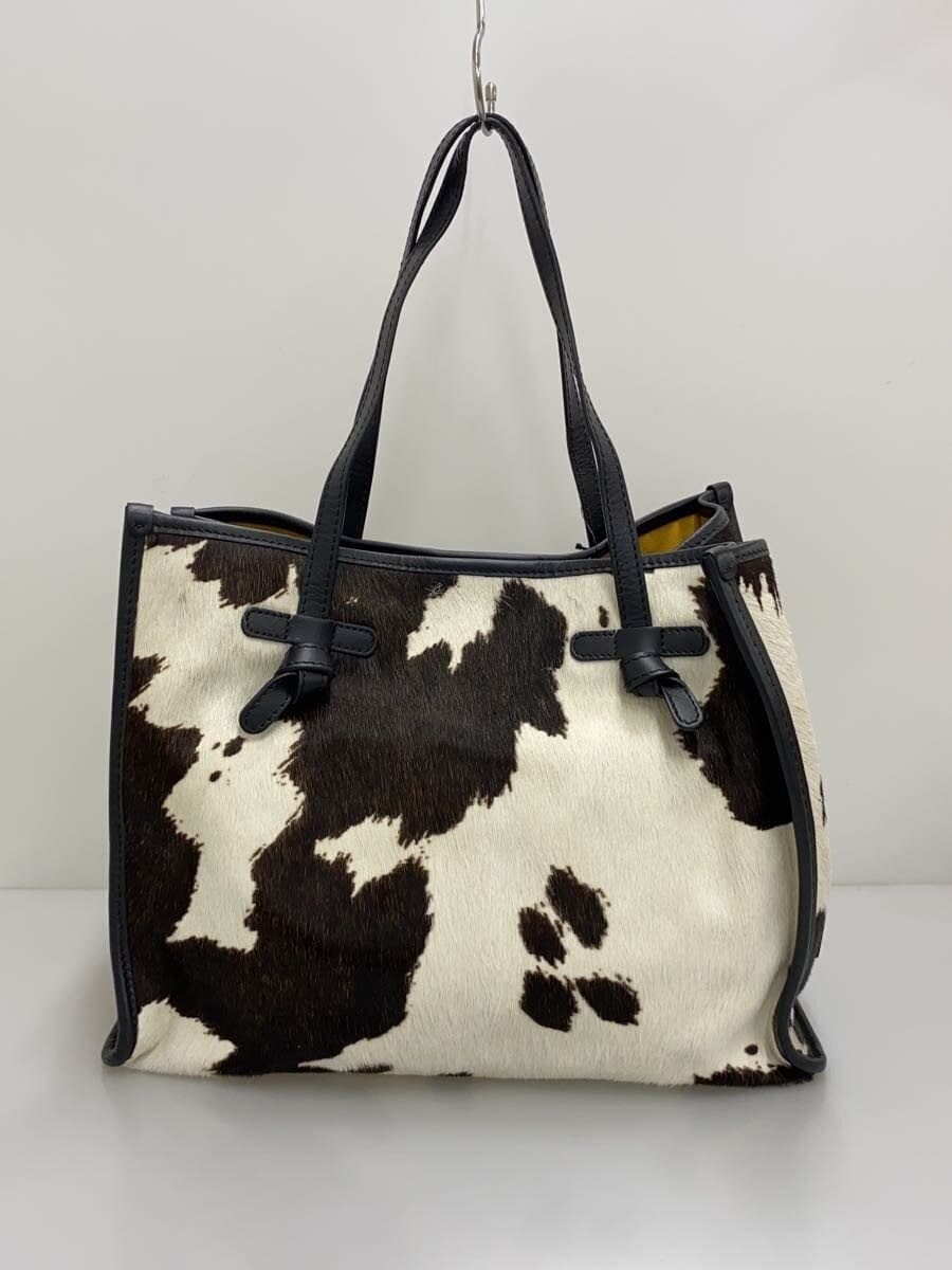GIANNI CHIARINI tote bag hairon WHT animal made in Italy 3