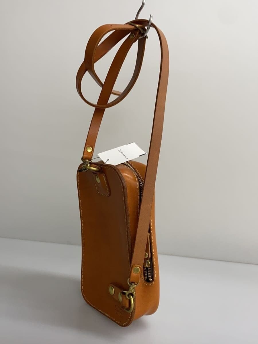 HERZ Shoulder Bag convertible Belt Pouch Leather BRW 2