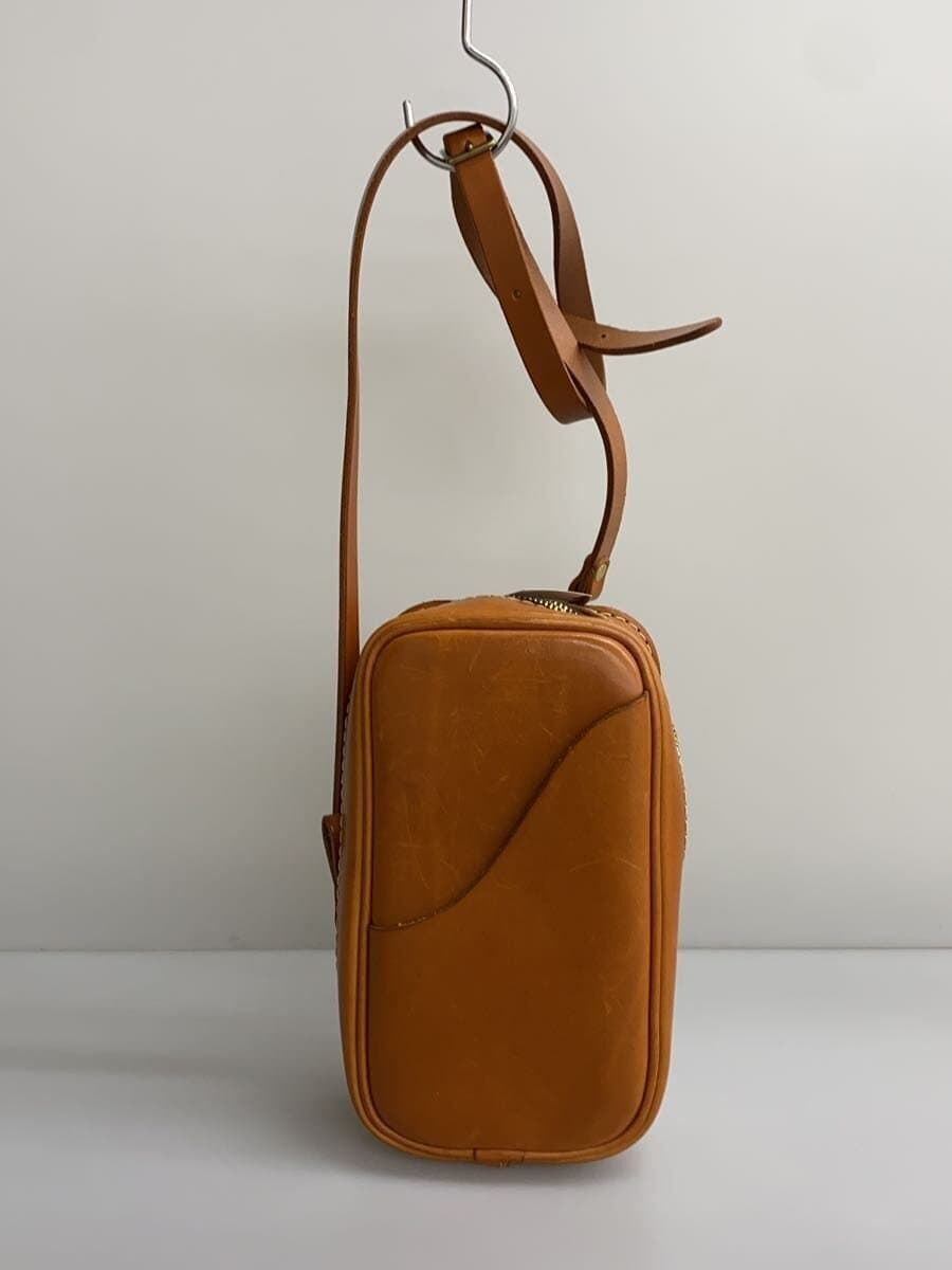 HERZ Shoulder Bag convertible Belt Pouch Leather BRW 3