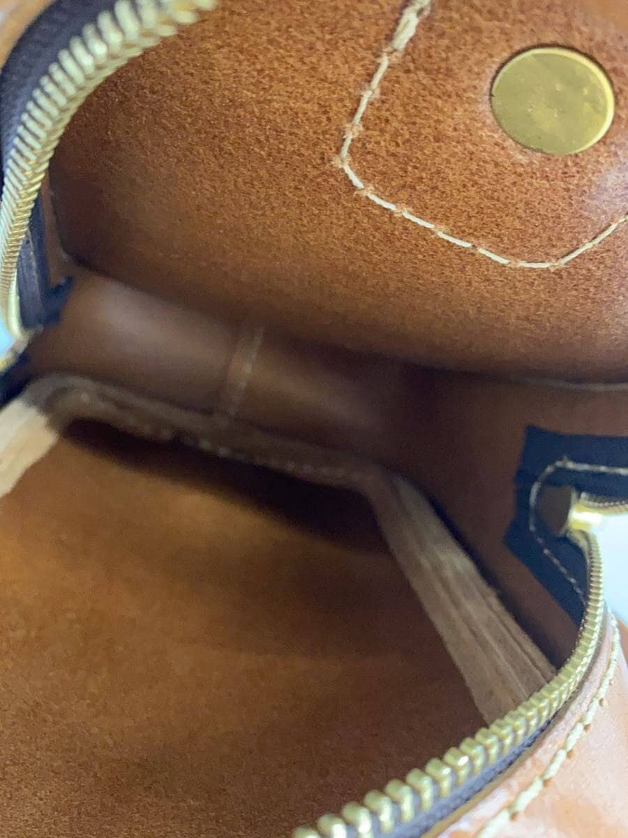 HERZ Shoulder Bag convertible Belt Pouch Leather BRW 6