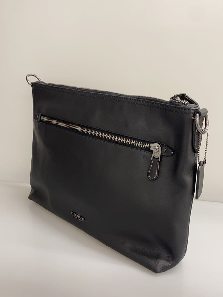COACH Shoulder Bag Leather BLK F72511 2