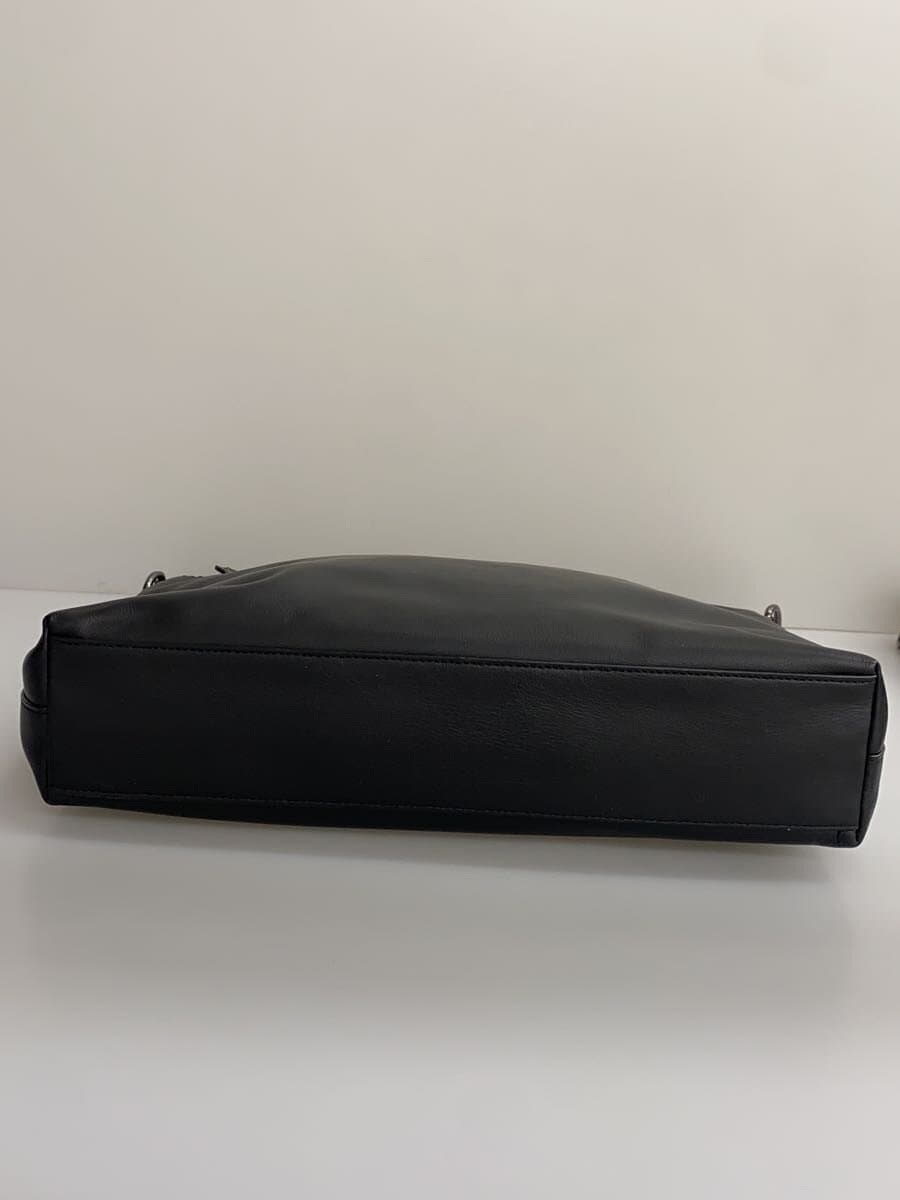 COACH Shoulder Bag Leather BLK F72511 4