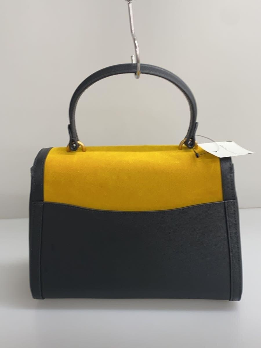 kate spade new york Color Block Suede Medium Top Handbag Leather BRW 3