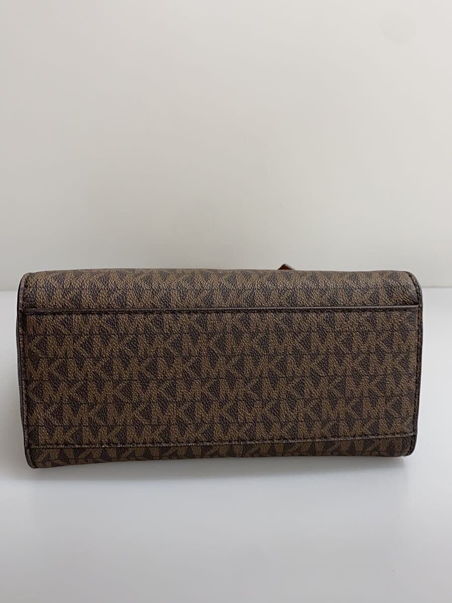 MICHAEL KORS Dahlia 2in1 Satchel Small BRW All Over Pattern 35S1GDIC1B 4