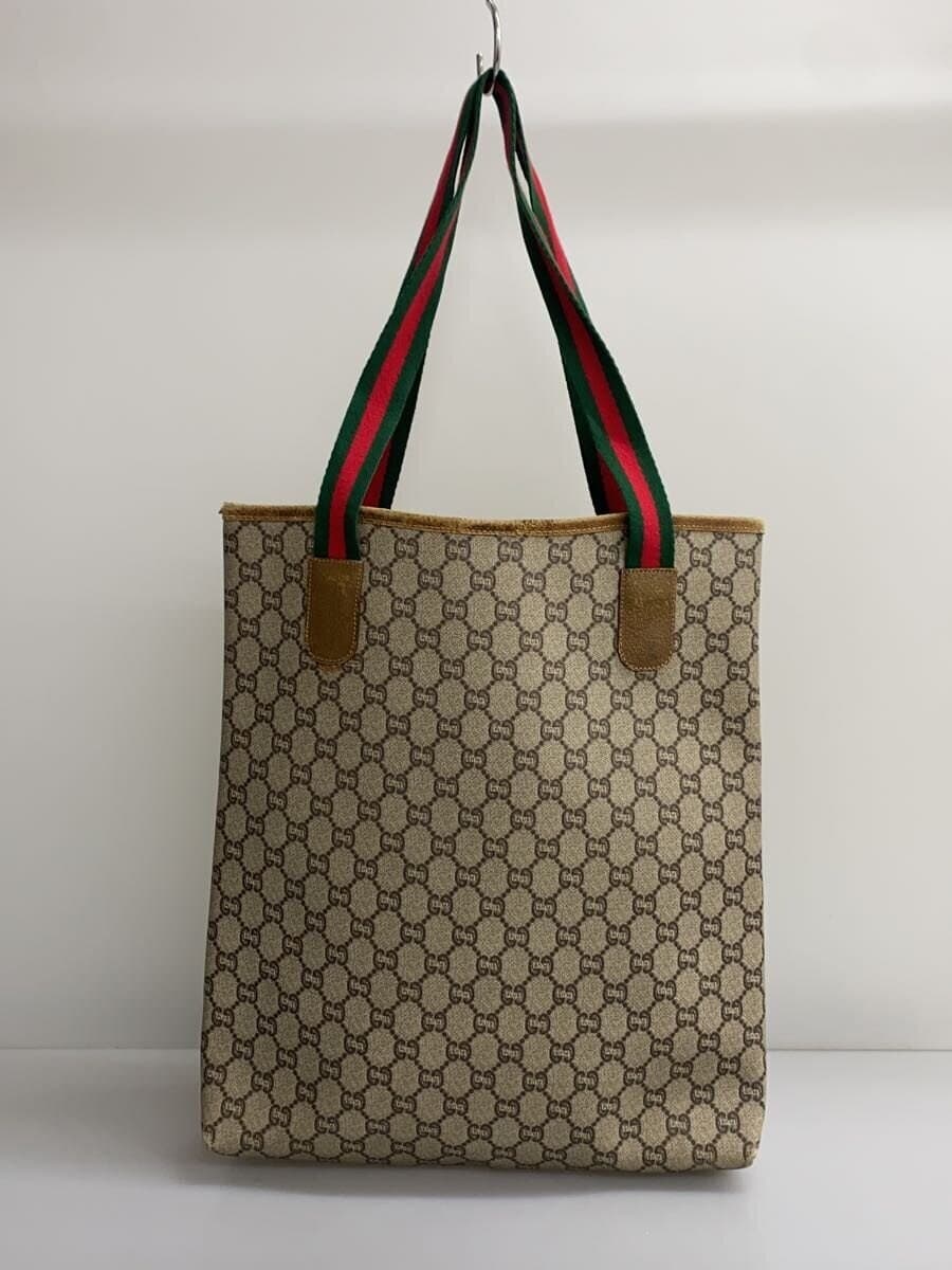 GUCCI PLUSGG Pattern Tote Bag PVC Multicolor All Over Pattern 3