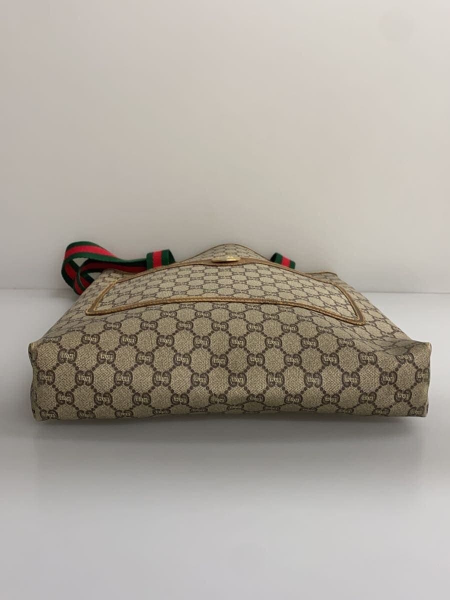 GUCCI PLUSGG Pattern Tote Bag PVC Multicolor All Over Pattern 4