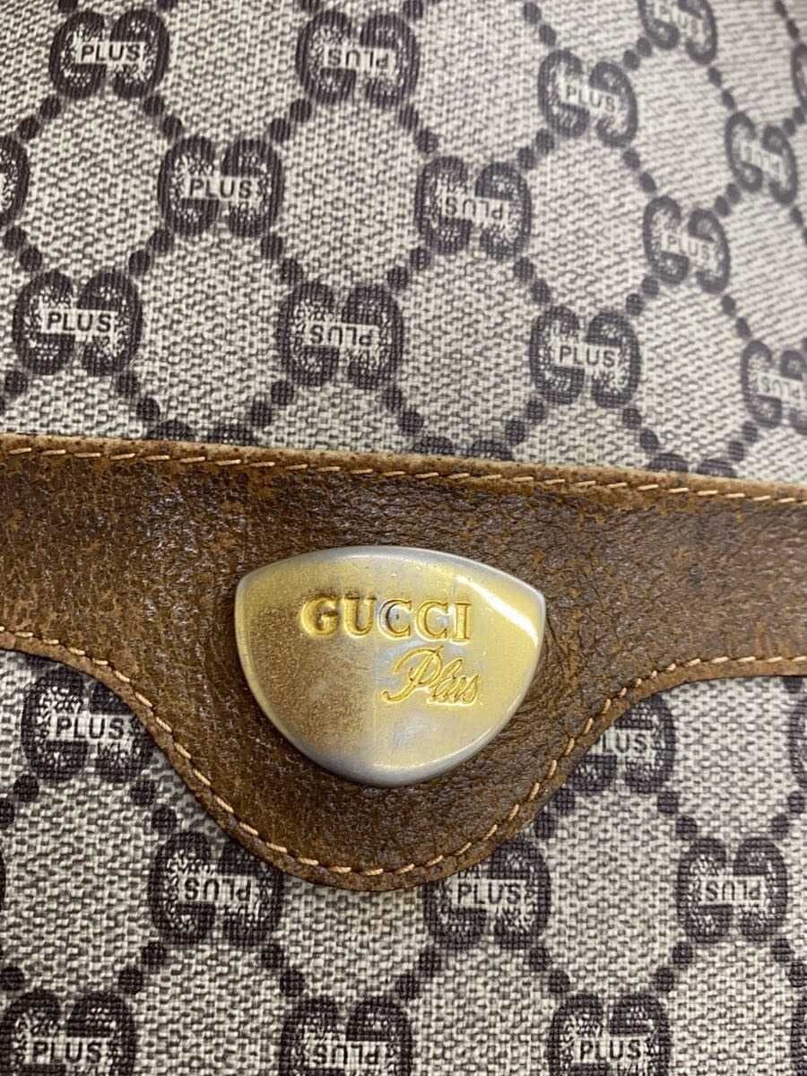 GUCCI PLUSGG Pattern Tote Bag PVC Multicolor All Over Pattern 5