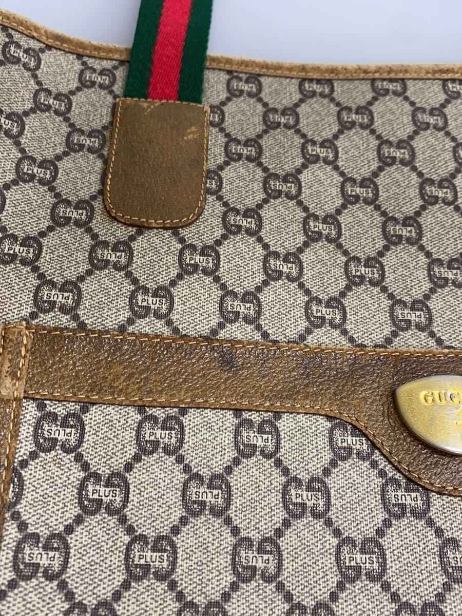 GUCCI PLUSGG Pattern Tote Bag PVC Multicolor All Over Pattern 7