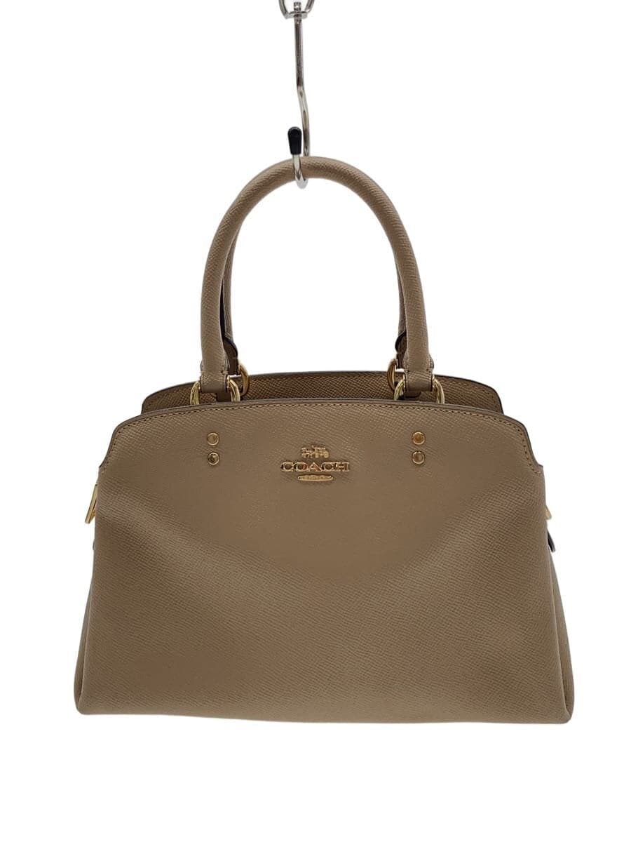 COACH Mini Lily Carryall_Beige Leather BEG 91146 IMTAU