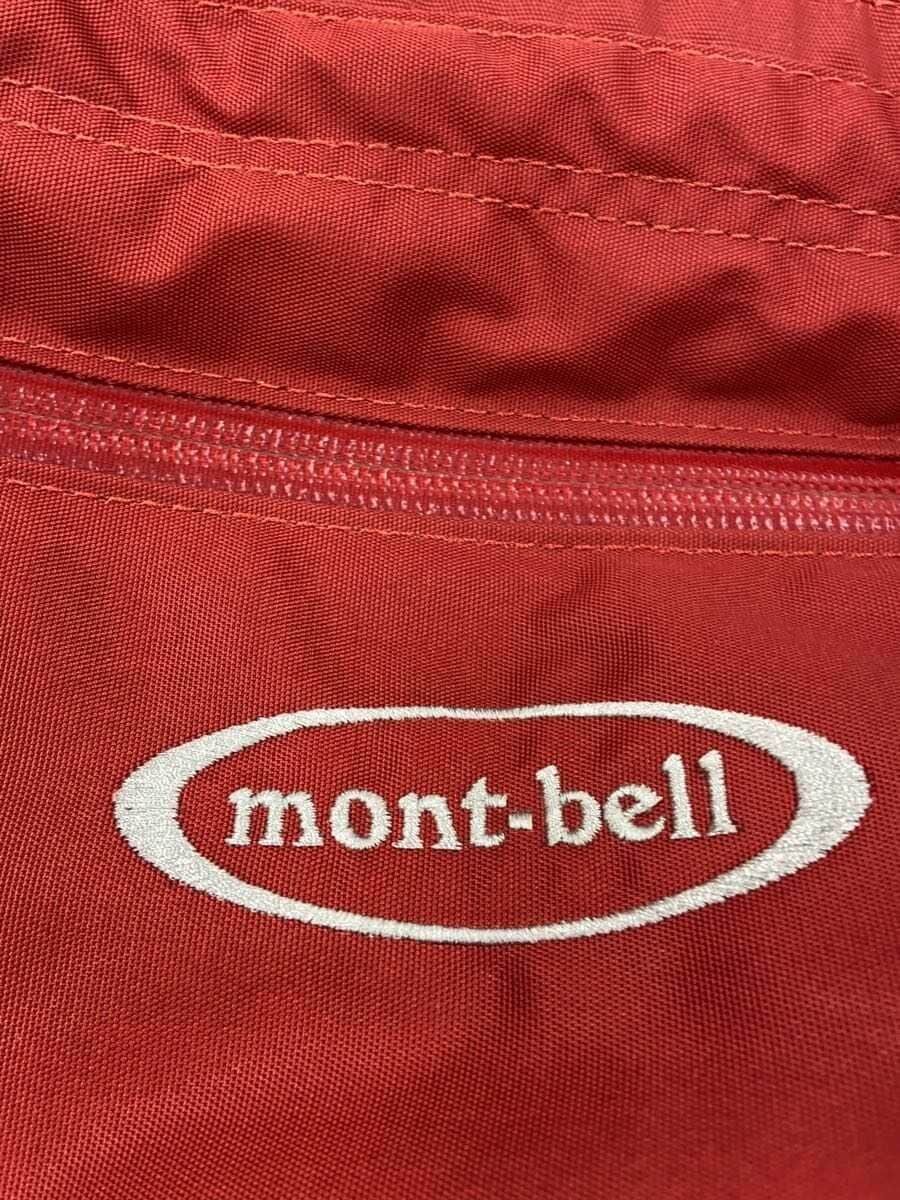 Mont-Bell Backpack Nylon RED Shows signs of wear 5