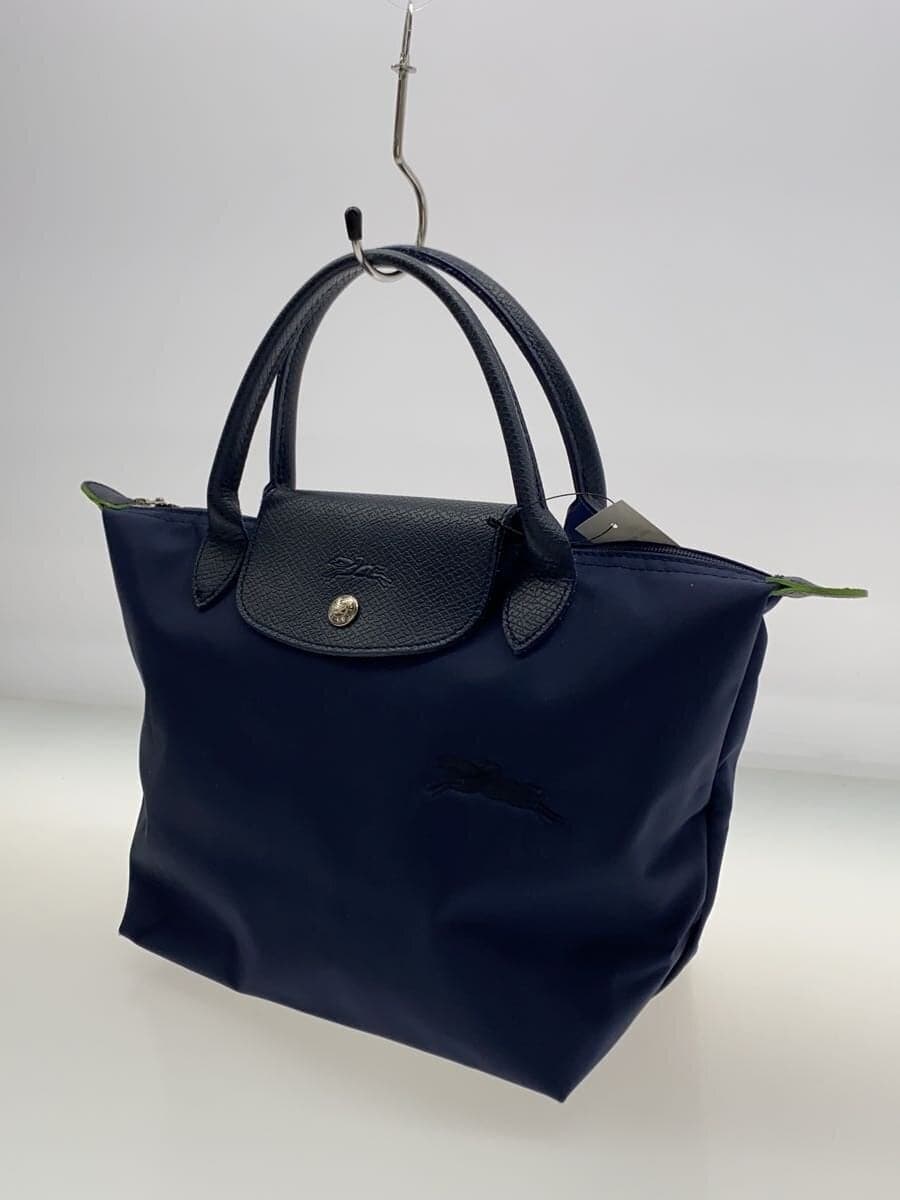 LONGCHAMP Le Pliage Handbag -- NVY Solid L1621919P68 2
