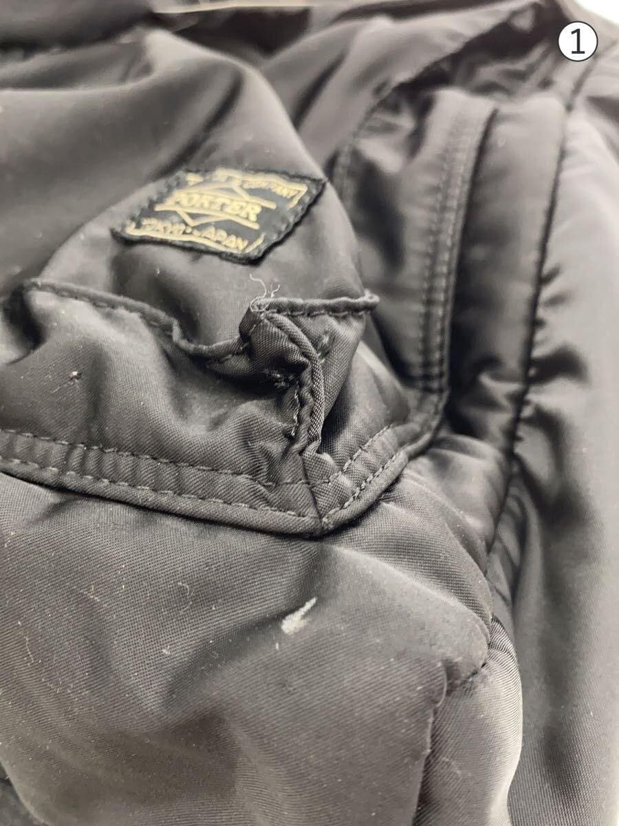 PORTER tanker Boston bag -- BLK has scratches 7