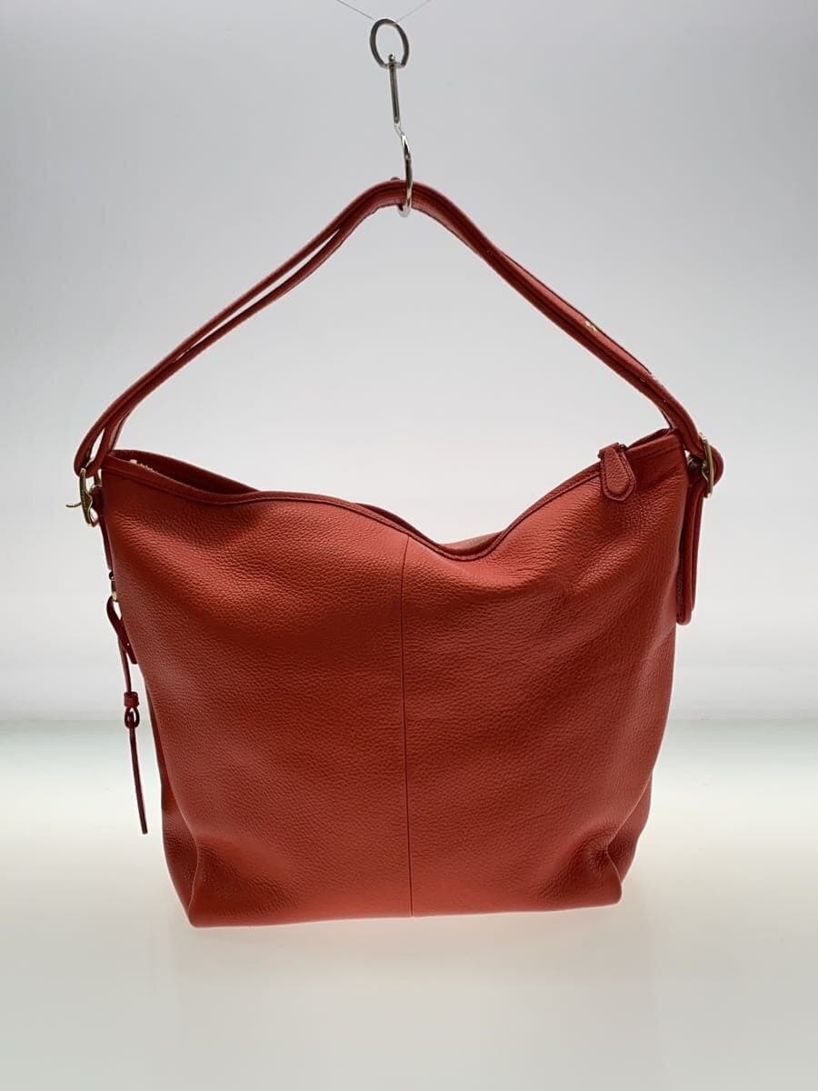 COACH Shoulder Bag Pebbled All Leather Leather ORN 35775 3