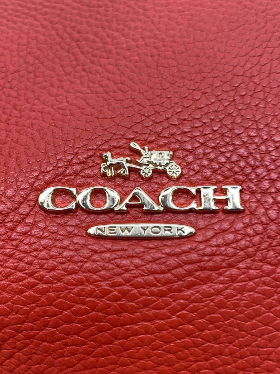COACH Shoulder Bag Pebbled All Leather Leather ORN 35775 5