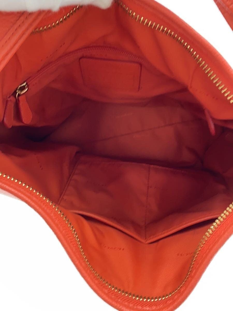 COACH Shoulder Bag Pebbled All Leather Leather ORN 35775 6
