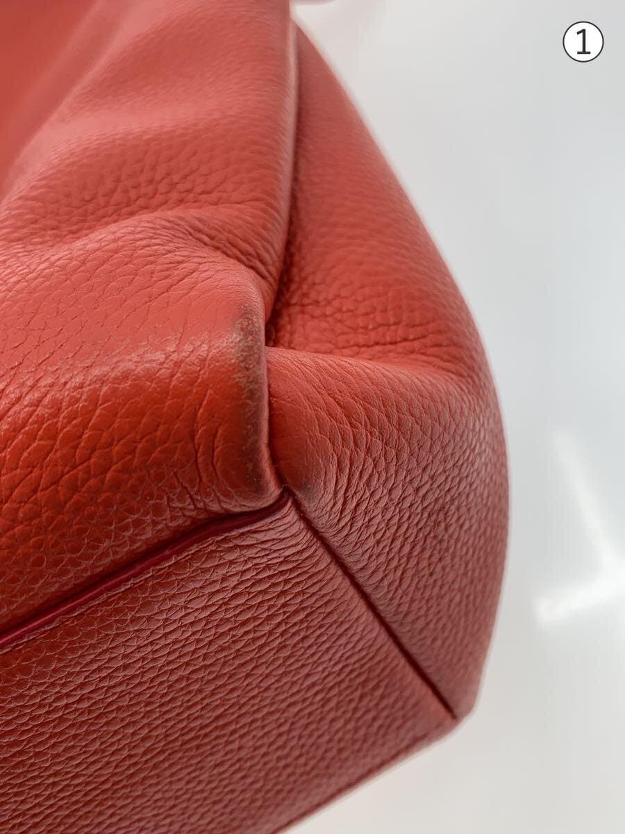 COACH Shoulder Bag Pebbled All Leather Leather ORN 35775 7