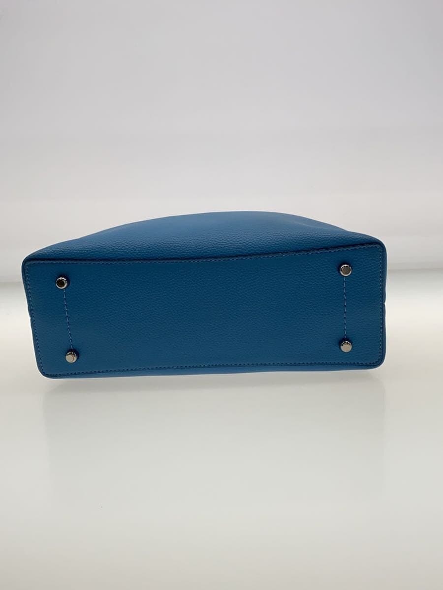 COACH Willow Shoulder Bag_Color Block Leather BLU C2590 4