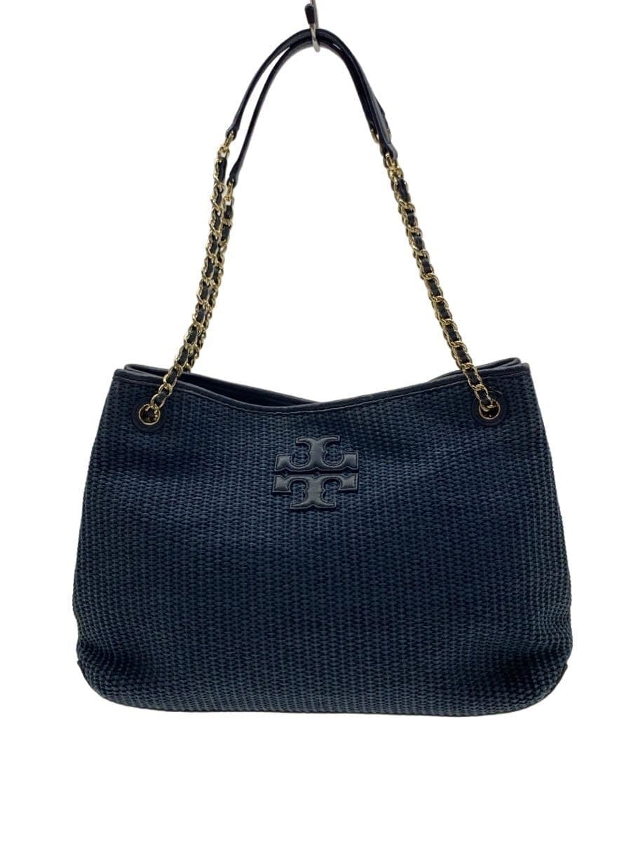 TORY BURCH Tote Bag -- NVY Embossed Logo